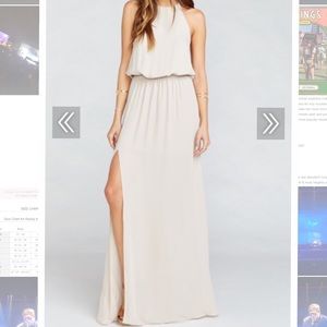 Show Me Your MuMu Dresses - Heather Halter Dress Show Me Your MuMu Dresses - Heather Halter Dress